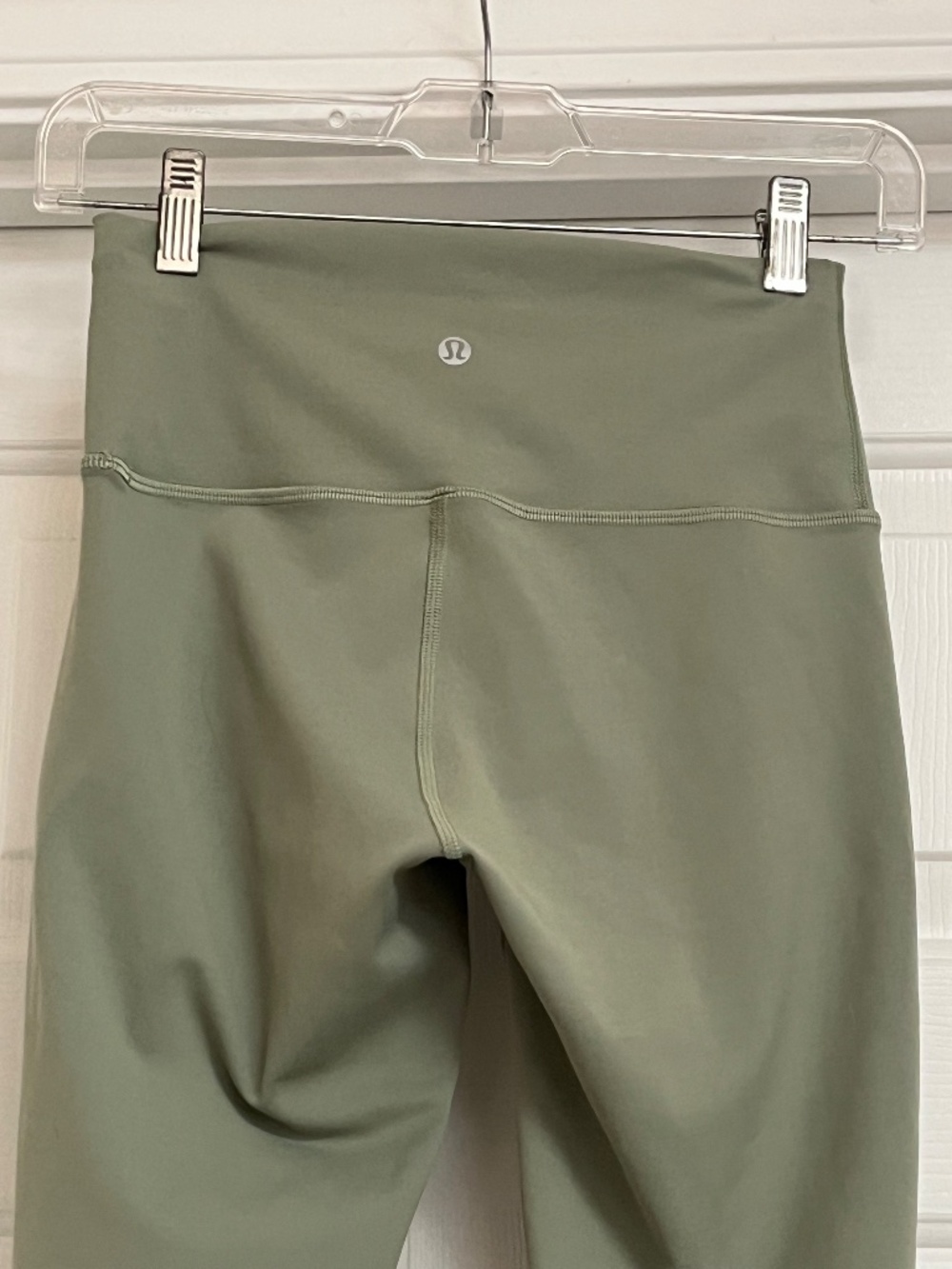 LULULEMON Wunder Train High-Rise Tight Leggings Athletic 25" Willow Green sz. 6 - Picture 8 of 12